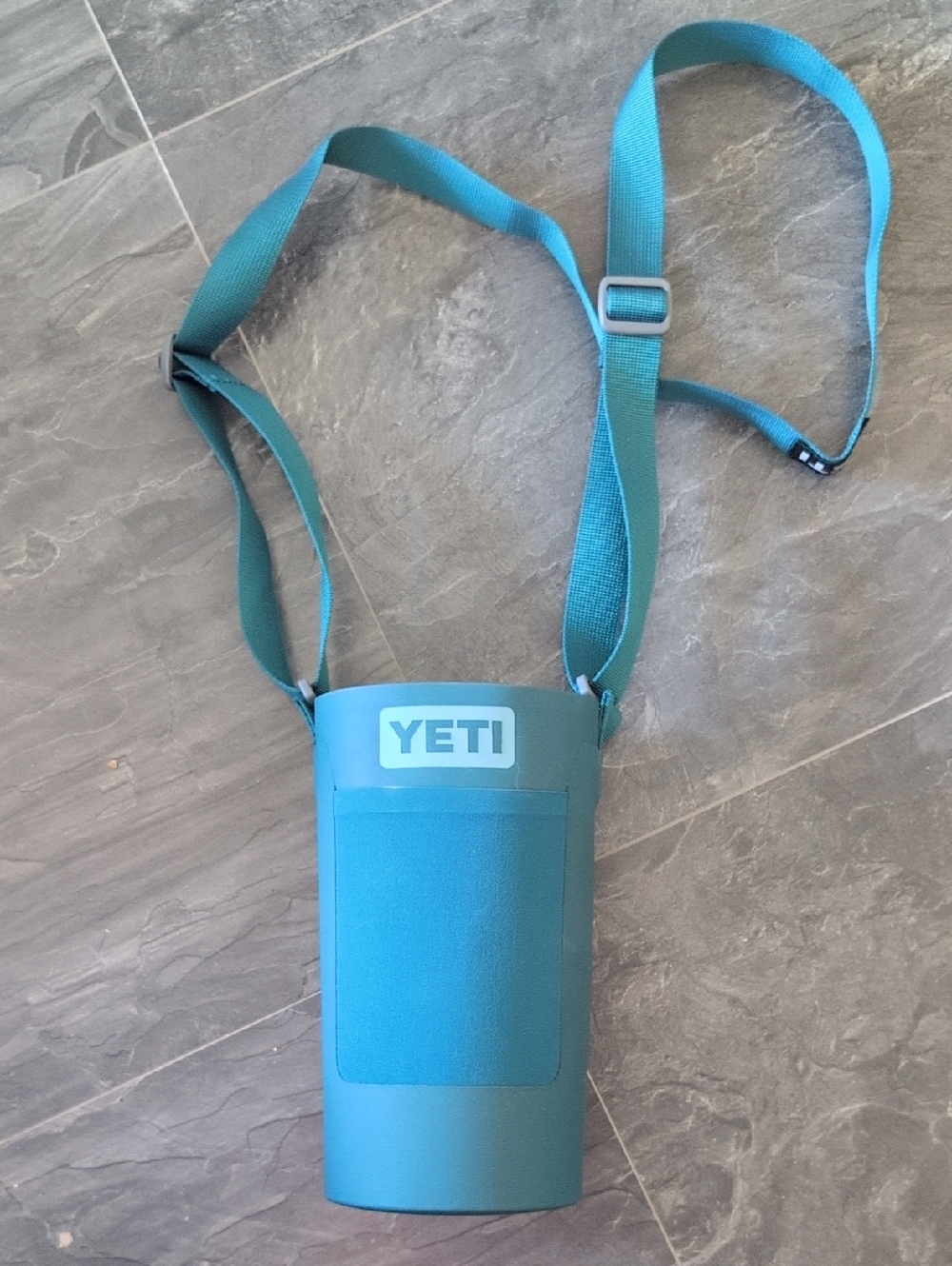 Yeti Teal Crossbody Rambler Holder with Adjustable Strap